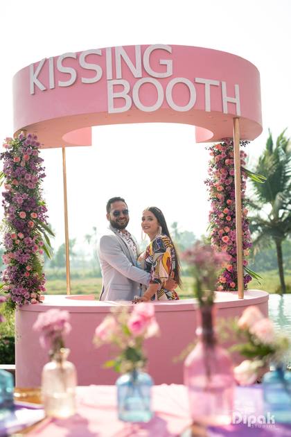 Photo-op and Signage — Pool Party decor — Alila Diwa Goa